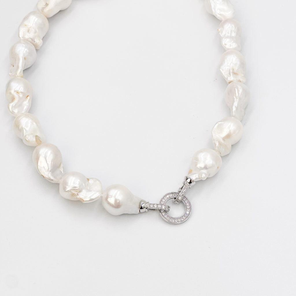 Ara Dainty Baroque Pearl Choker