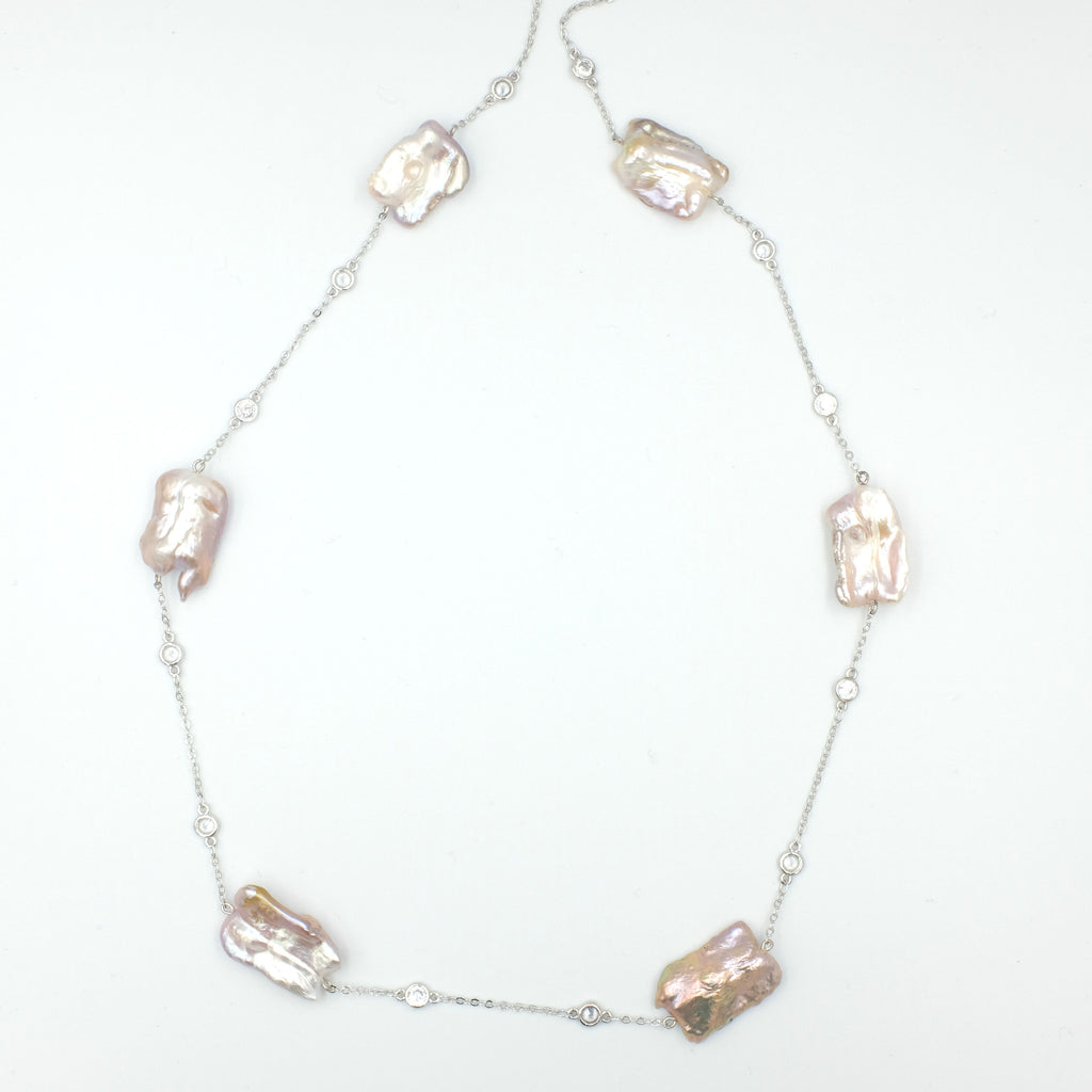 Michiko Keshi Pearl Necklace - Aniya Jewellery