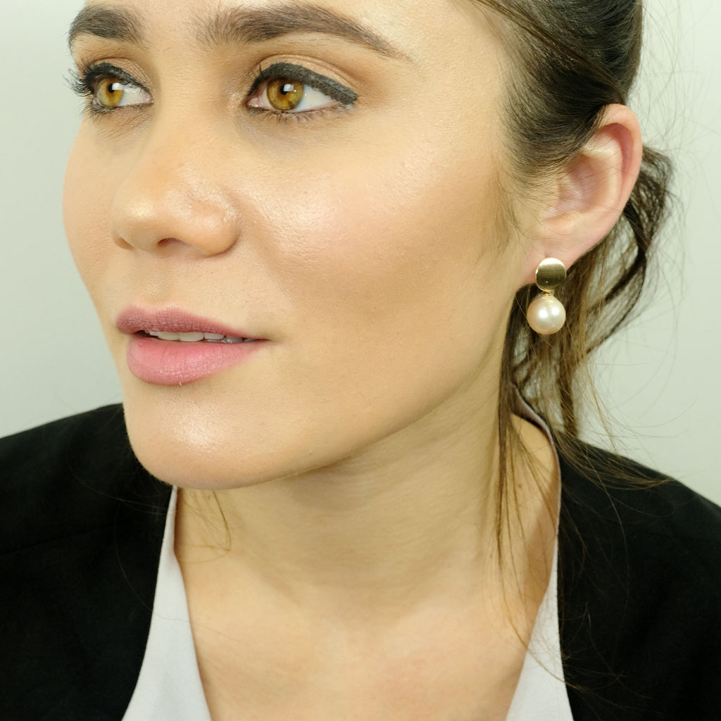 Holly Pearl Earrings - Aniya Jewellery